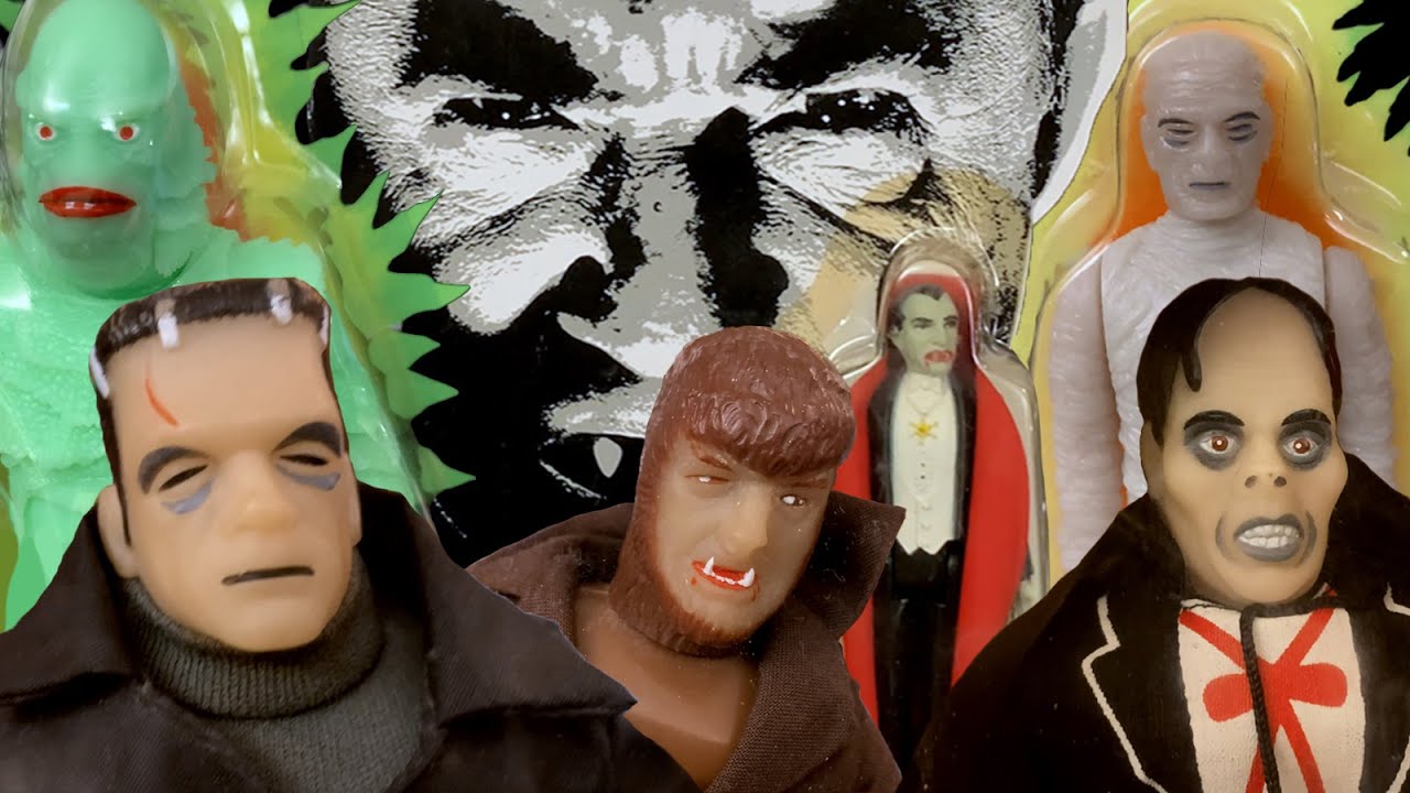 Remco Universal Monsters action figures - Raymond Castile's Basement of Horror - S6, Ep18