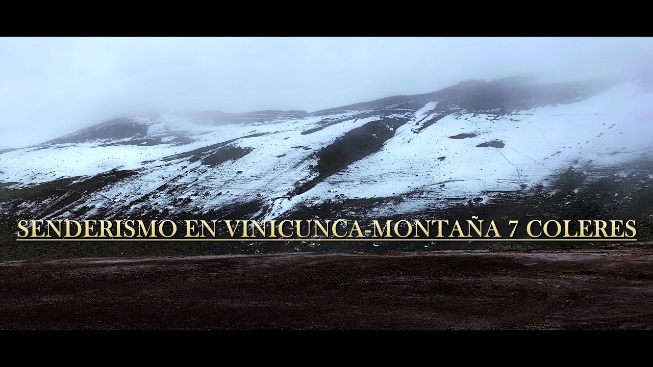 SENDERISMO EN EL VINICUNCA#vinicunca #rutasypaisajes #travel #paisajesextremos