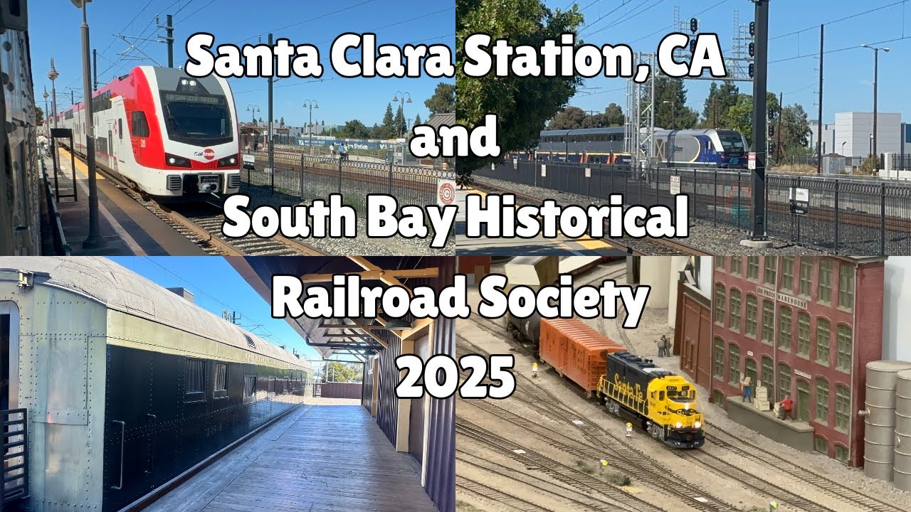 Santa Clara Train Museum | South Bay Historical Railroad Society, Caltrain, Amtrak!