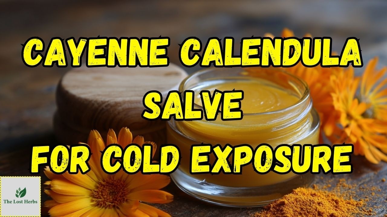 Cayenne Calendula Salve for Cold Exposure