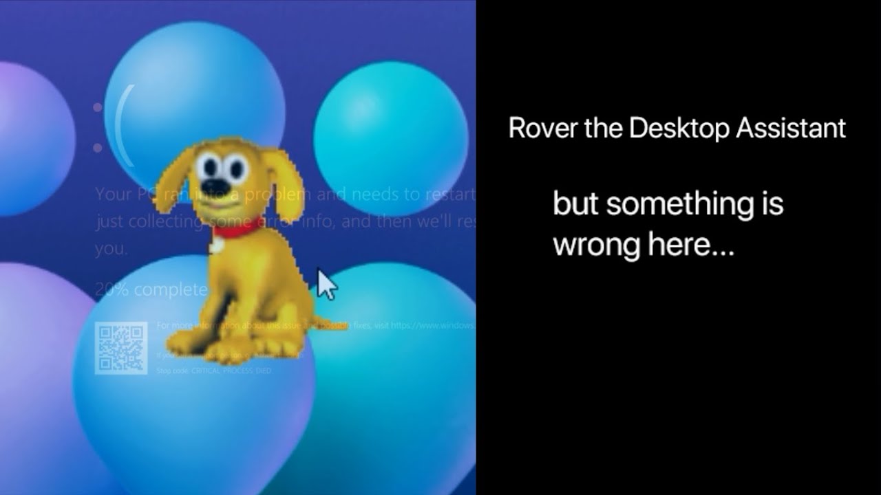 WMT #52: Rover the Desktop Assistant v1.0 Beta - a Bonzi-based desktop assistant (VMV #38)