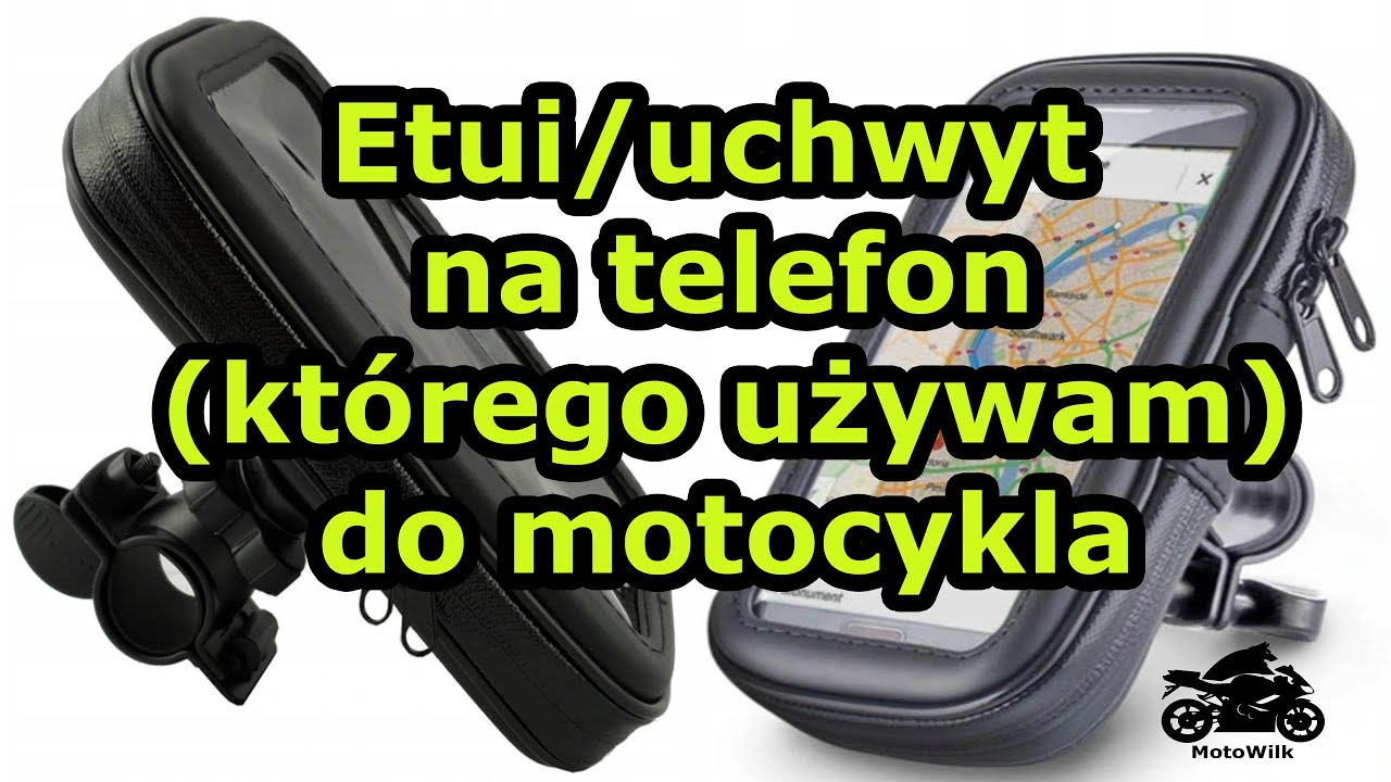 Etui na telefon do motocykla | #MotoVlog #10