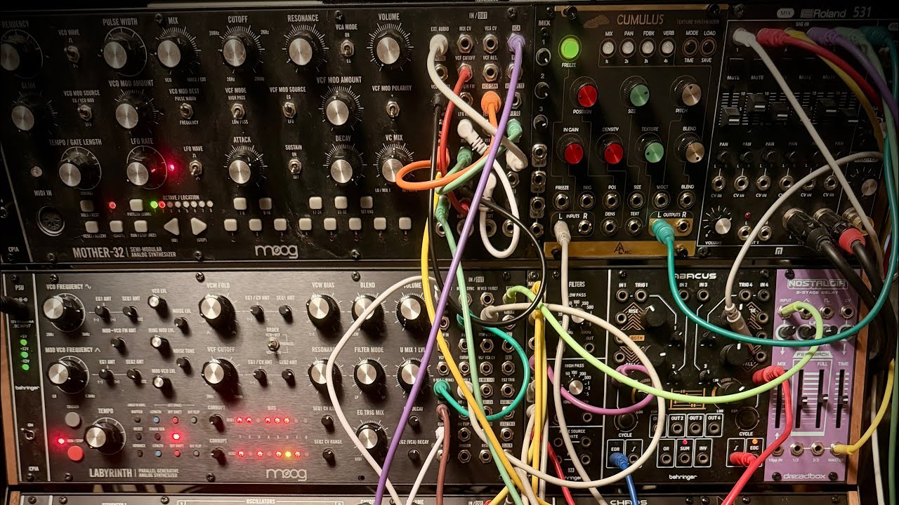 Dark Ambient Eurorack Generative Sounds
