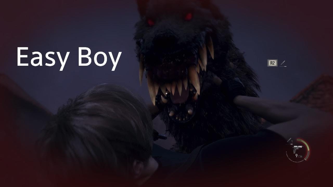 I think he likes to play with Leon! | Resident Evil 4