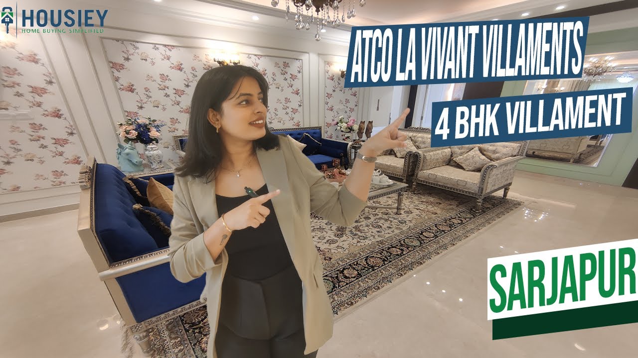 ATCO La Vivant Villament | 4 Bhk Tour [2025] | ATCO Sarjapur