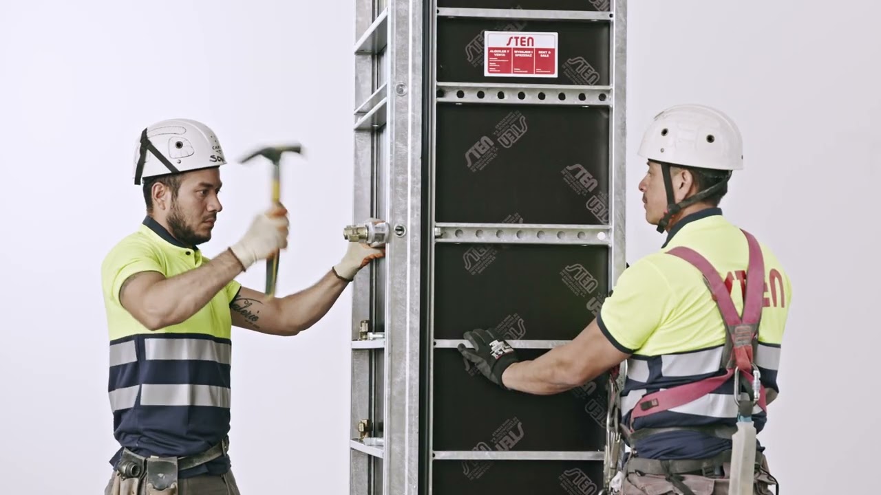 STENulp® | Column Assembly Tutorial | STEN Formwork Systems