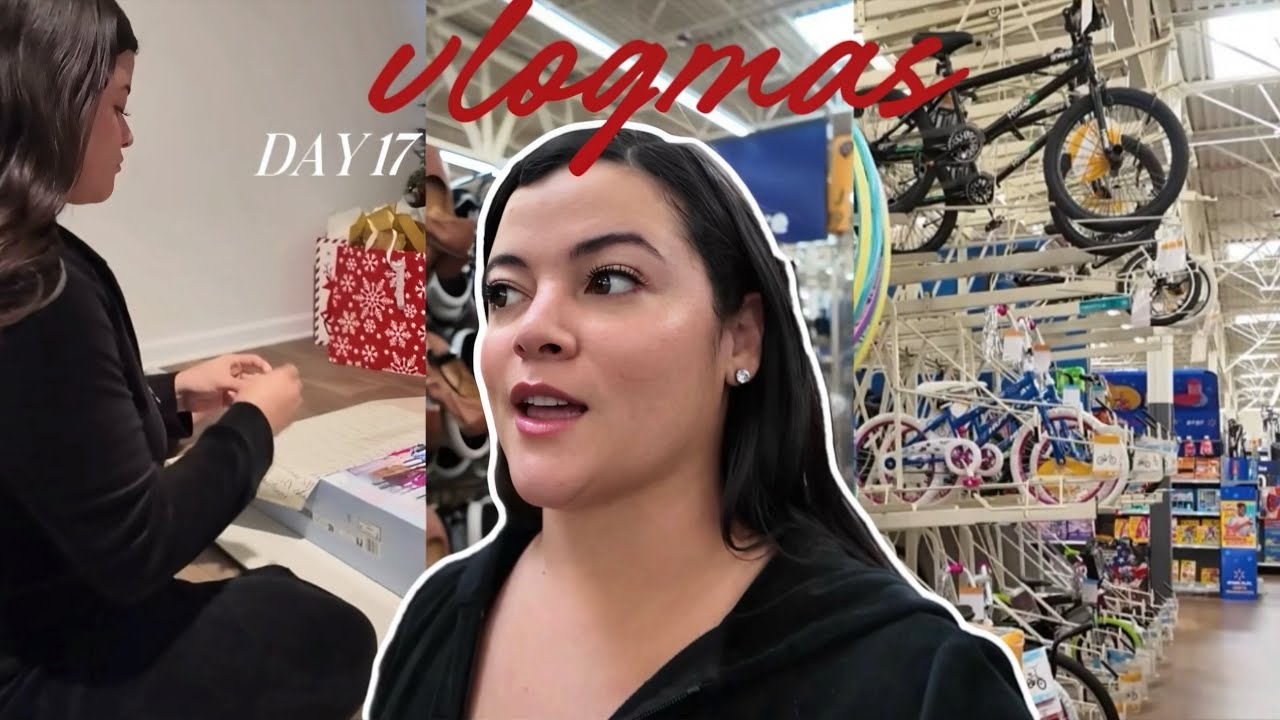 VLOGMAS DAY 17 | Last Minute Christmas Shopping + Wrapping FAIL