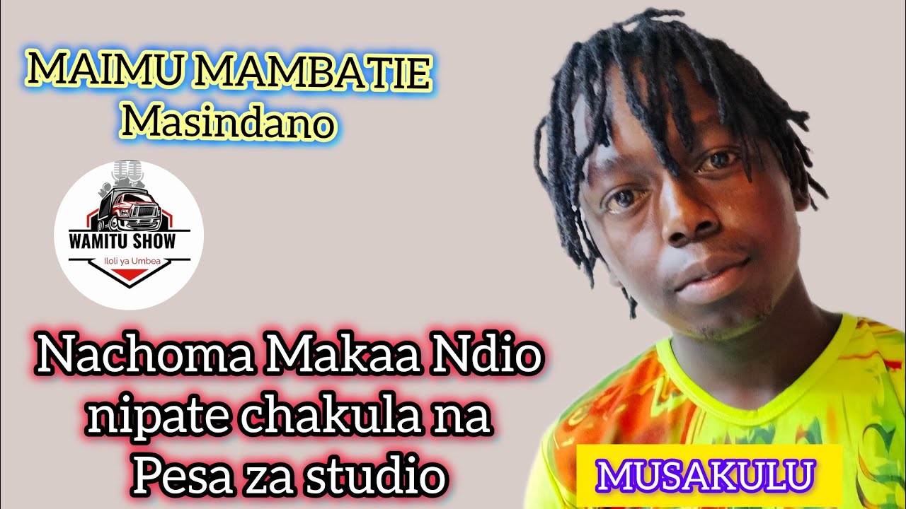 I Don't Belong To Satan 😠 Nachoma Makaa Ndio nipate chakula na Pesa za kuenda studio 