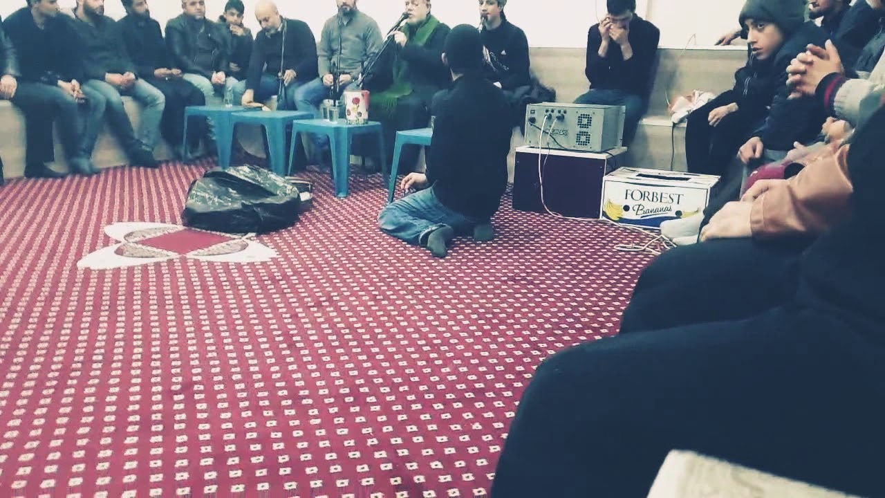 حضره ذكر بحضور حفيد شيخ صحن وبحضور المداح عمار سراج الدين والمداح عبدلله الغضب في تركيا اورفا