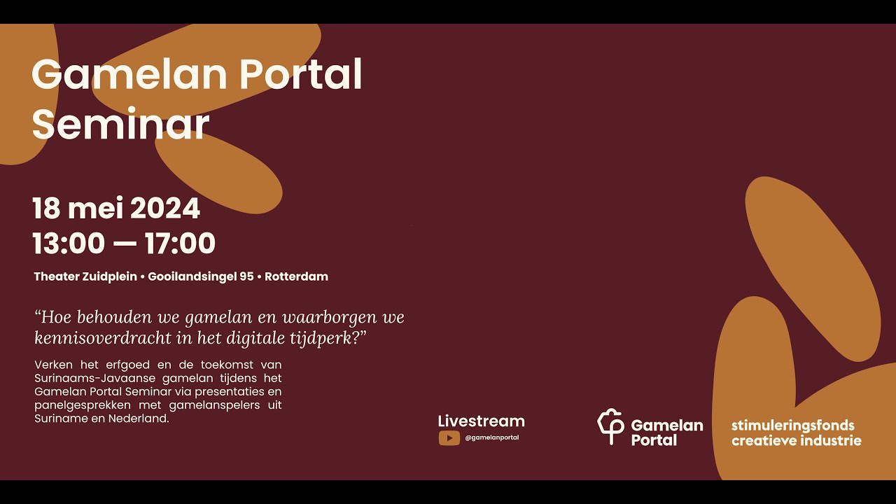 Gamelan Portal Seminar Nederland