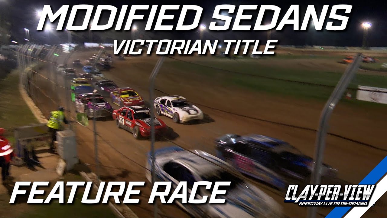 Modified Sedans | Victorian Title - Alexandra - 29th Apr 2023 | Clay-Per-View Highlights
