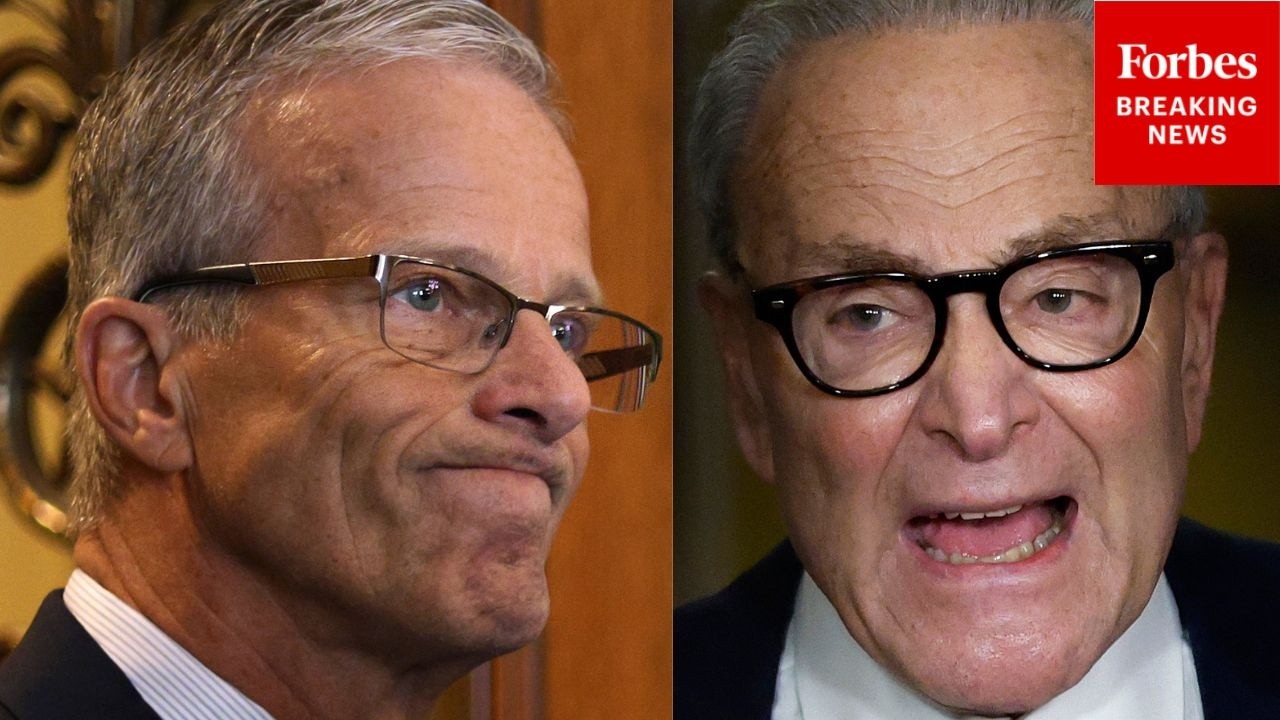 BREAKING: Schumer Leads Press Conference Excoriating SAVE America Act Ahead Of Vote