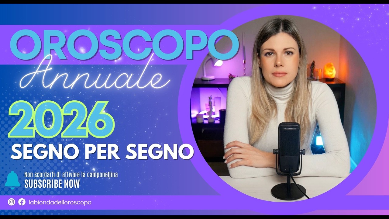 Oroscopo Annuale: 2026