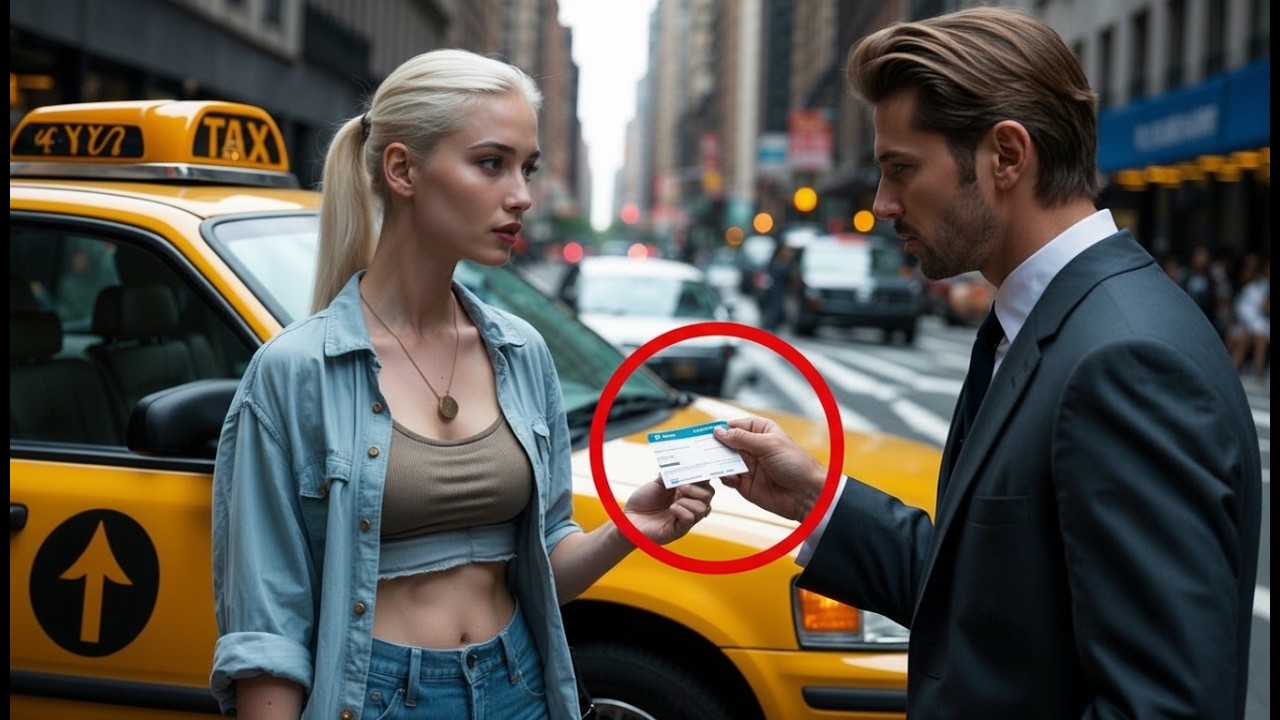 A Girl Took Over Her Uncle’s Taxi Shift—Unaware Her First Passenger Was a Lonely Millionaire…