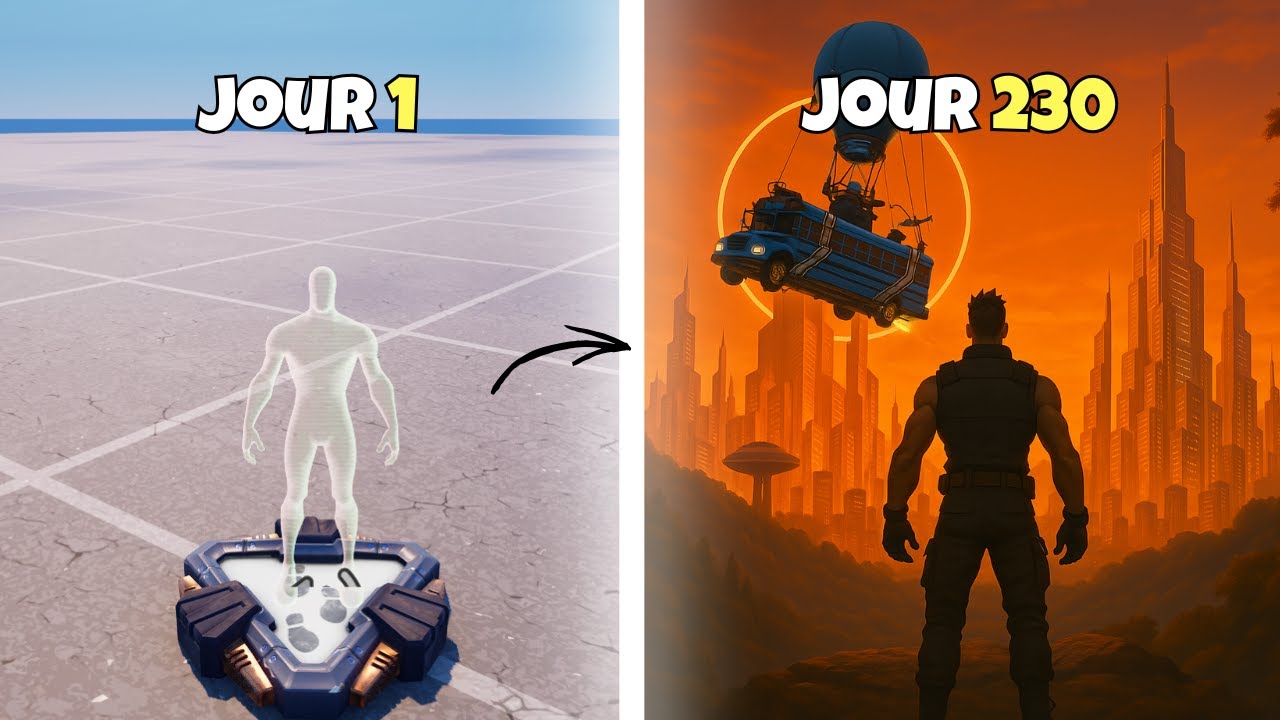 Comment j'ai cr&eacute;e ma PREMI&Egrave;RE map Fortnite ! ( avec 0 connaissances )