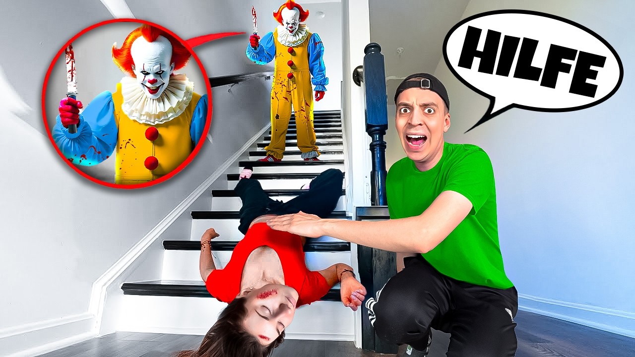 MEINE FREUNDIN wurde die TREPPE RUNTERGESCHUBST!&nbsp;😭🔪