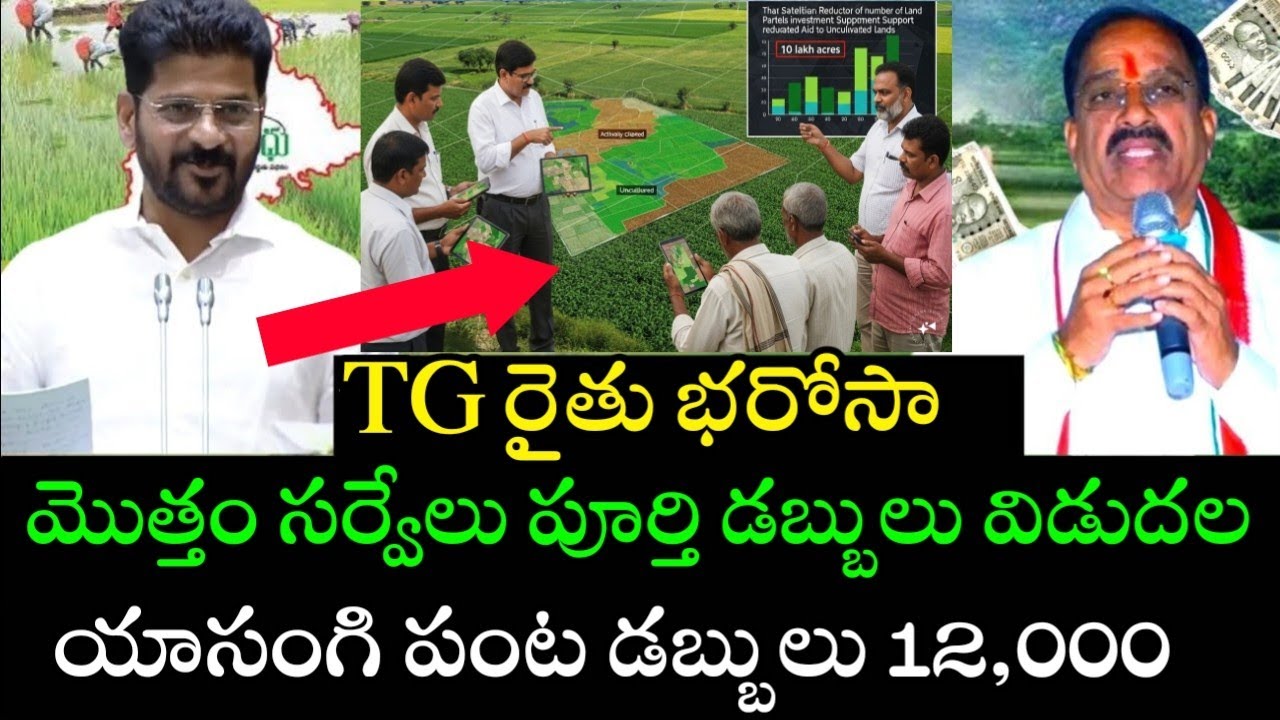 ts rythu bharosa amount|credited account 12,000 per acre యాసంగి పెట్టుబడి #rythubharosa 