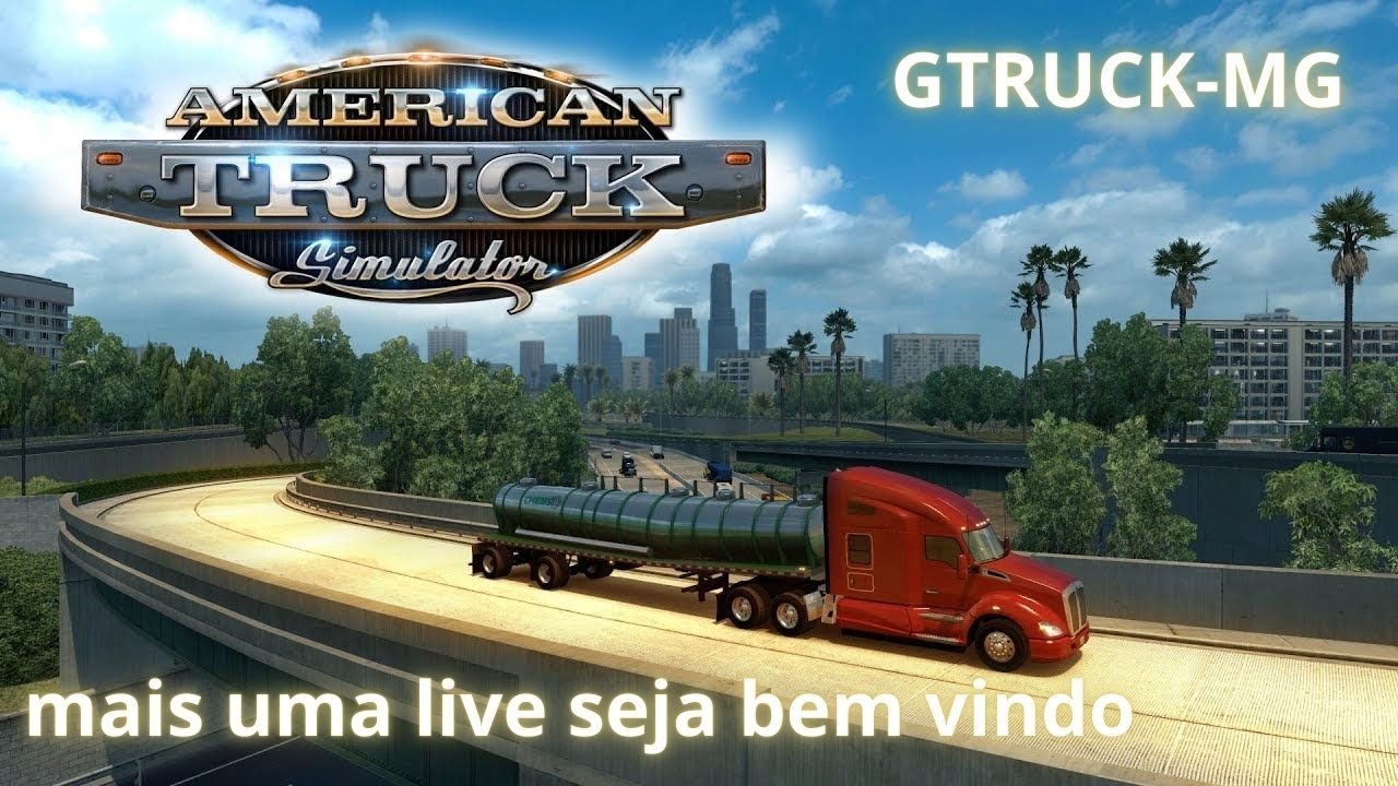 AO VIVO 🚛 AMERICA TRUCK SIMULATOR | PEGANDO CARGA PESADA NAS ESTRADAS DOS EUA 🇺🇸💪 #GTRUCKMG