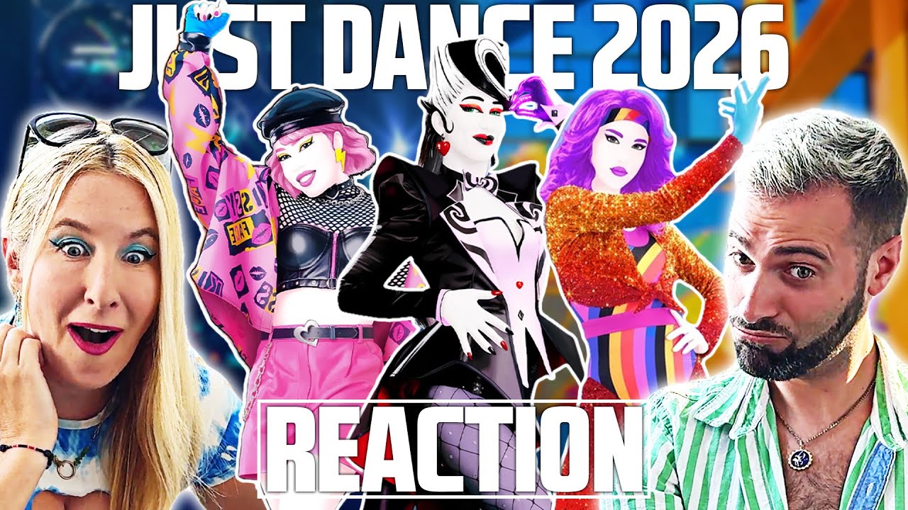 JUST DANCE 2026 TRAILERS REACTION! (part 1, including APT, Dua & ... SHREK? 👹) w/ @Of Hugo Just Dance
