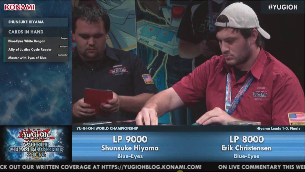 Yu-Gi-Oh! 2016 World Championship Finals - Blue-Eyes Vs Blue-Eyes - History Will Be MADE !!