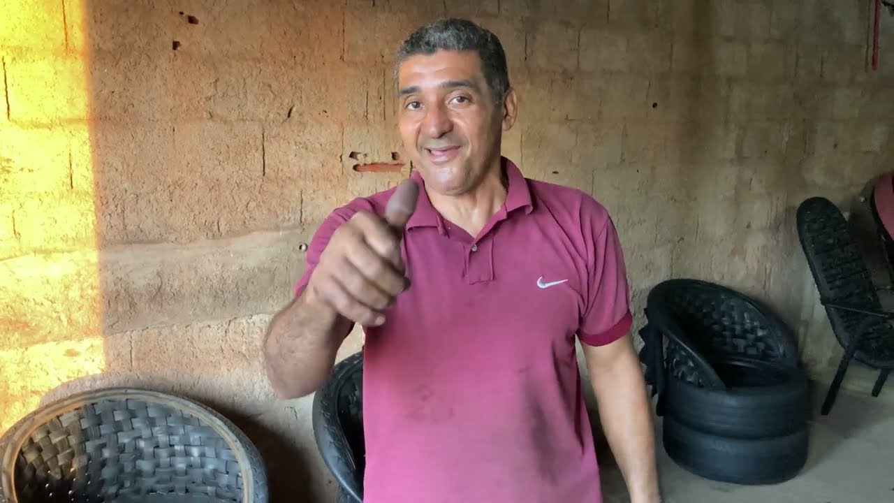 CADEIRAS E POLTRONAS FEITAS DE PNEUS