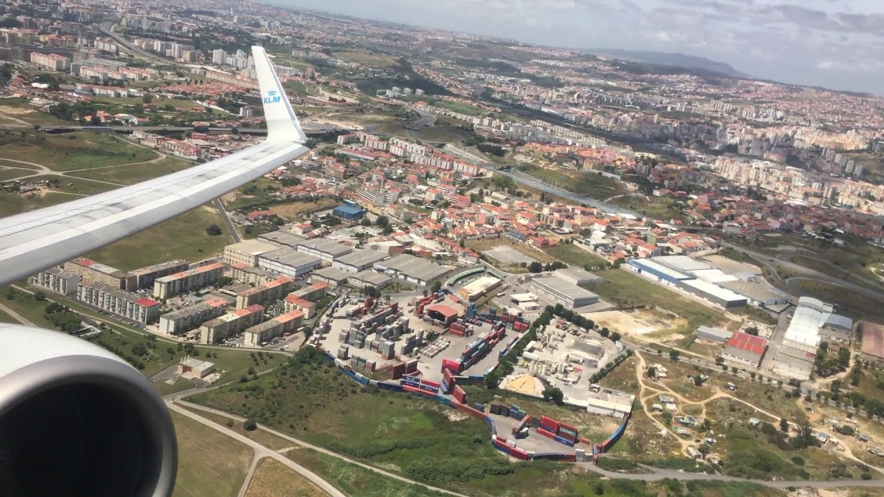 KLM 737-800 - Lisbon to Amsterdam (Pushback, Engine Start, Taxi, Takeoff, Landing)