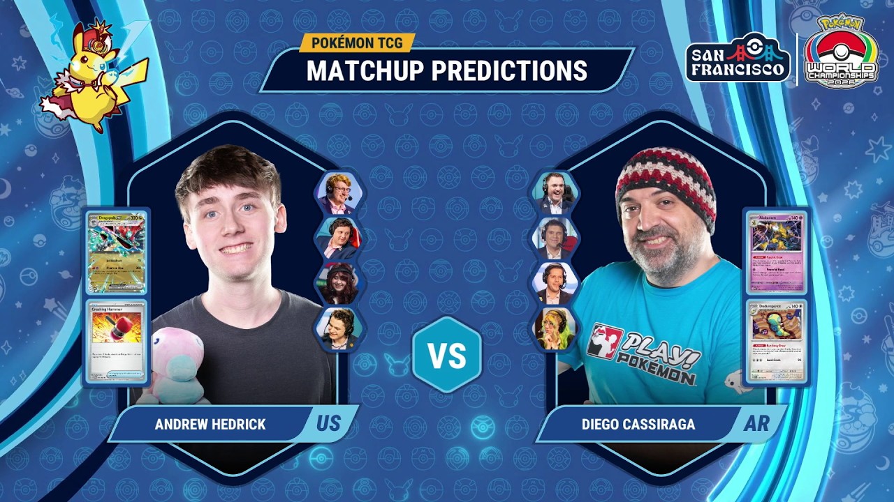 TCG Diego Cassiraga Vs Andrew Hedrick Masters Finals 2026 Pok&eacute;mon World Championships
