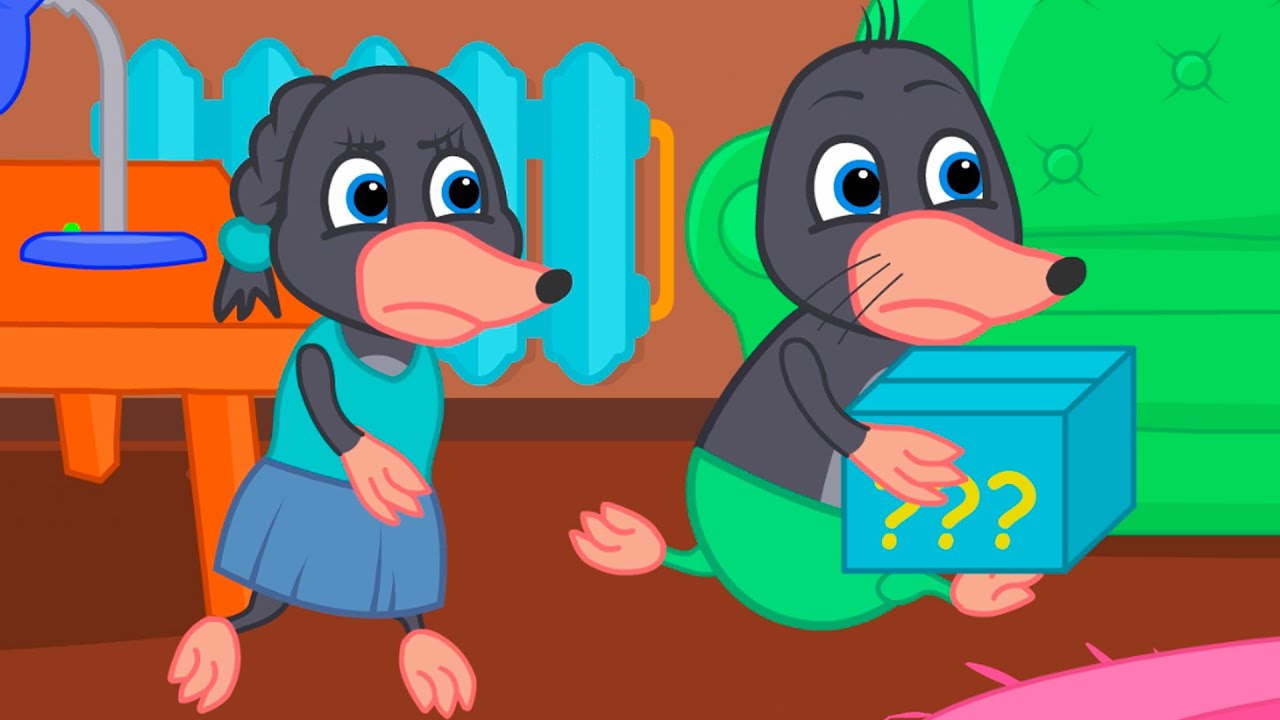 Benny Mole and Friends - Hide Secret Box Cartoon for Kids
