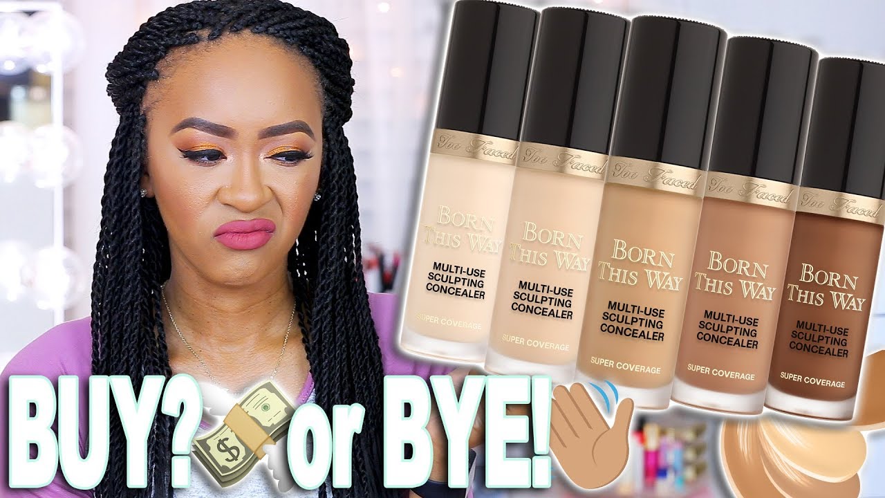 NEW! TOO FACED SUPER COVERAGE SCULPTING CONCEALER | BUY? or BYE!! ♡ Fayy Lenee Beauty