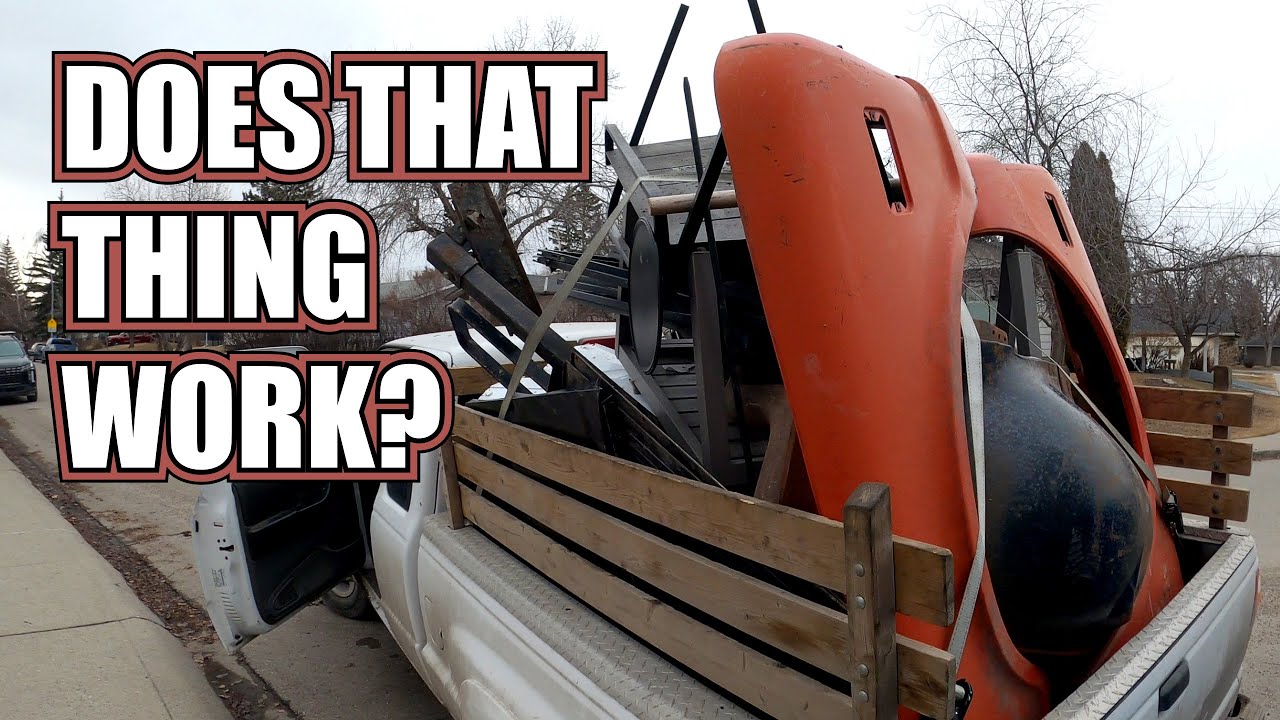 Dumpster Diving Street Scrapping - Does That Thing Work?