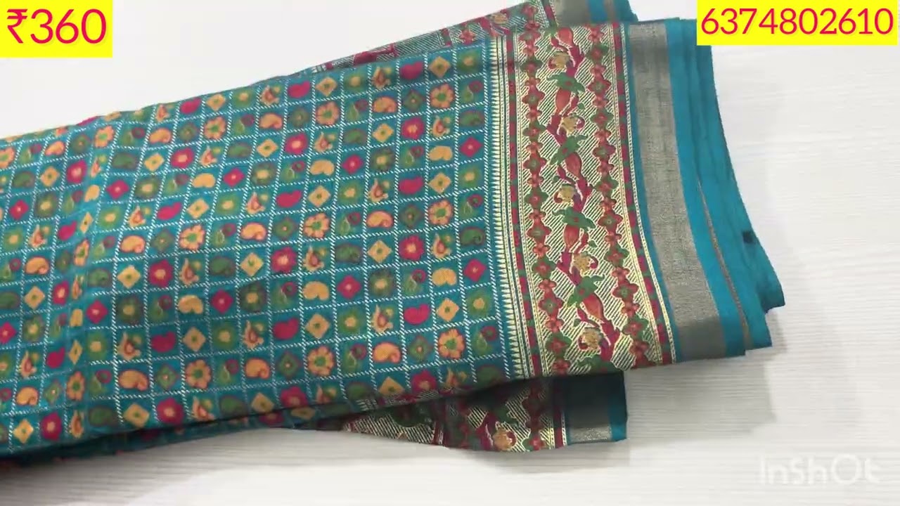 ₹360 Small Mistake Branded Sarees | All Over Tamilnadu Freeshipping 