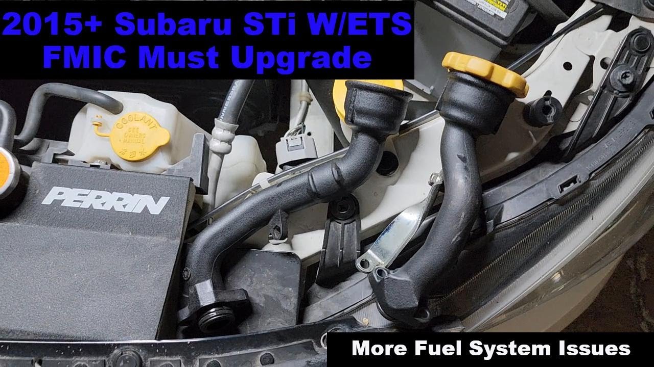 2015+ Subaru WRX STi With ETS FMIC Must Upgrade!! (Oil Fill Tube)