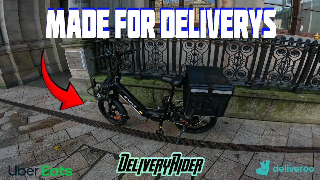 ENGWE L20 3.0 PRO for Delivery Work | UberEATS & Deliveroo Gig Riding Made Easy S7E10
