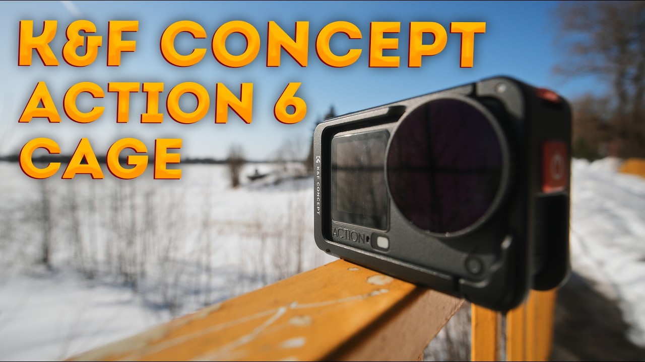 Клетка K&F Concept для DJI Action 6 - всё испортили кнопки