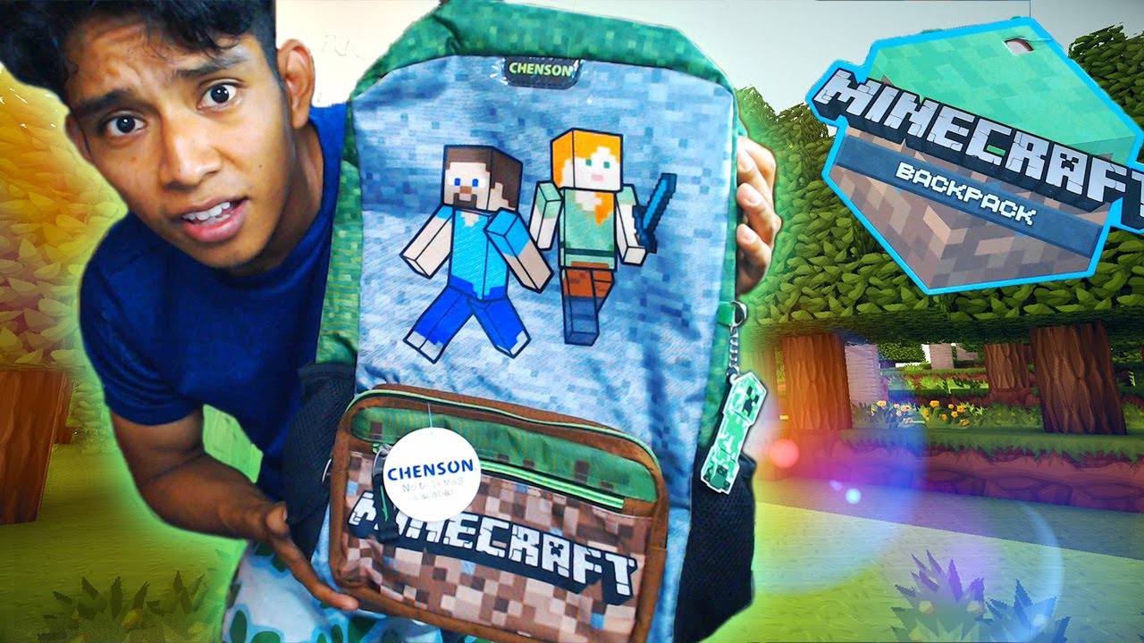 🔥Mochila Minecraft🔥 || Chenson back pack || xpupex belicox #minecraft