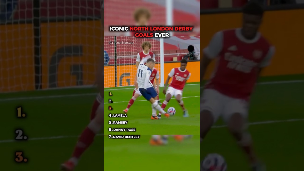 ICONIC NORTH LONDON DERBY GOALS EVER