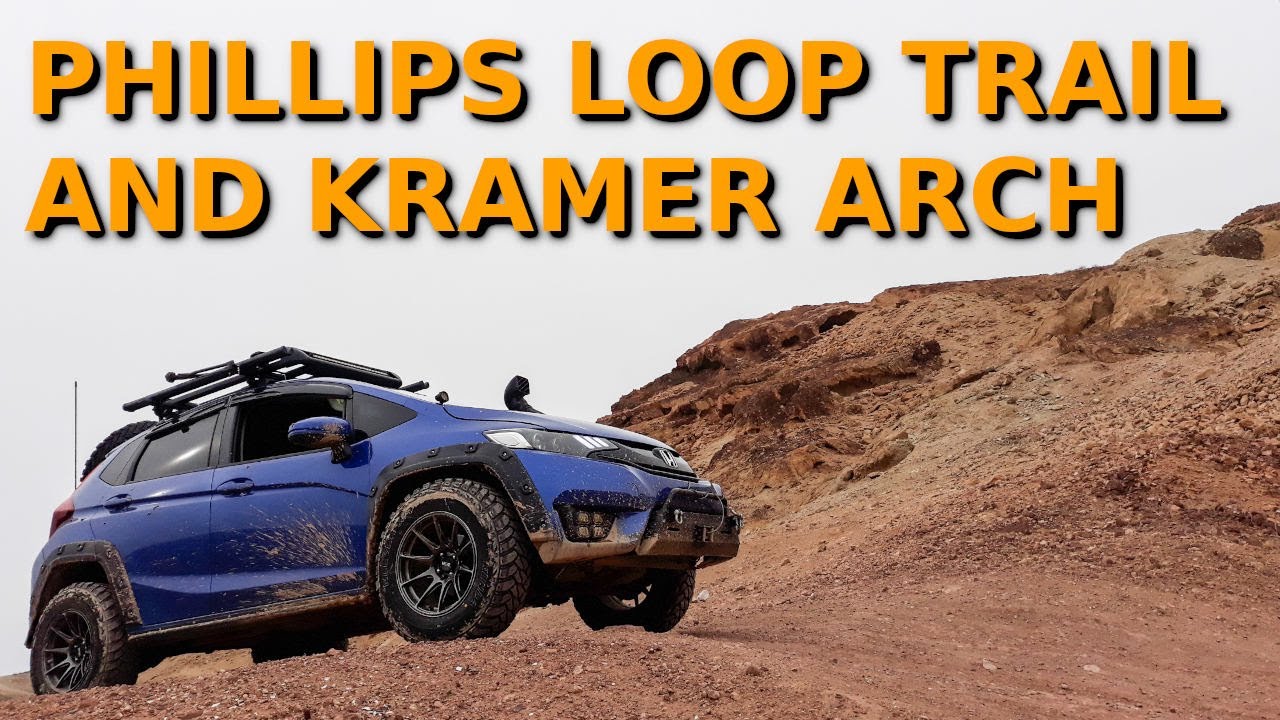 Calico Phillips Loop & Kramer Arch - Honda Fit Jazz Southern California Off Road Trail
