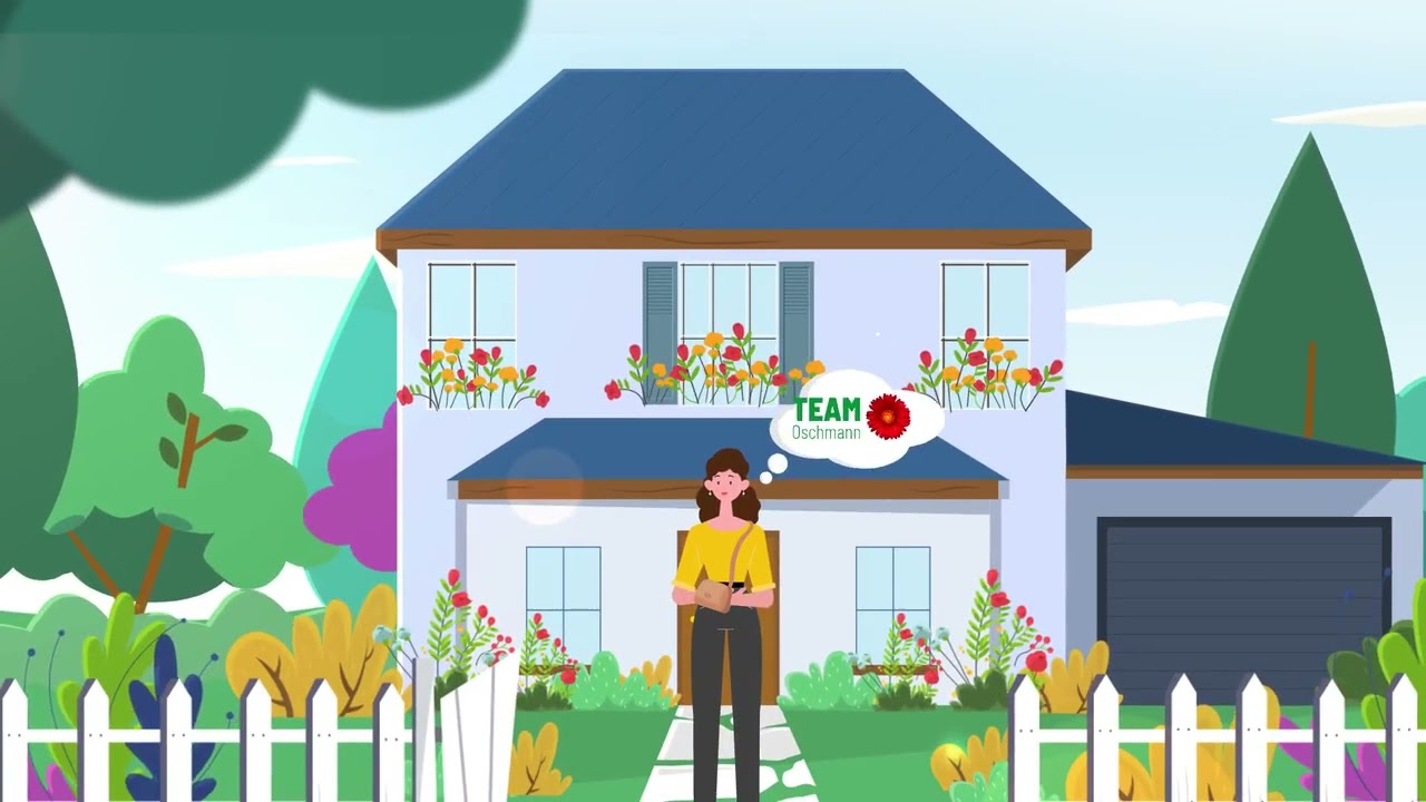 Gartenpflege im Abo Erklärfilm  Team Oschmann