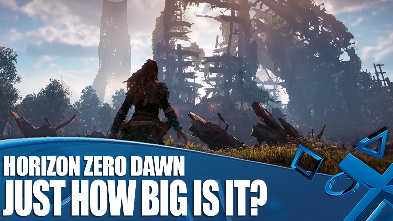 Horizon Zero Dawn - So Just How Big Is It?