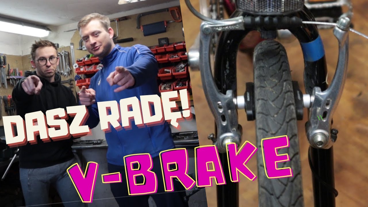 Jak naprawić hamulce V-brake? Regulacja, nowe klocki, wymiana linek i pancerzy