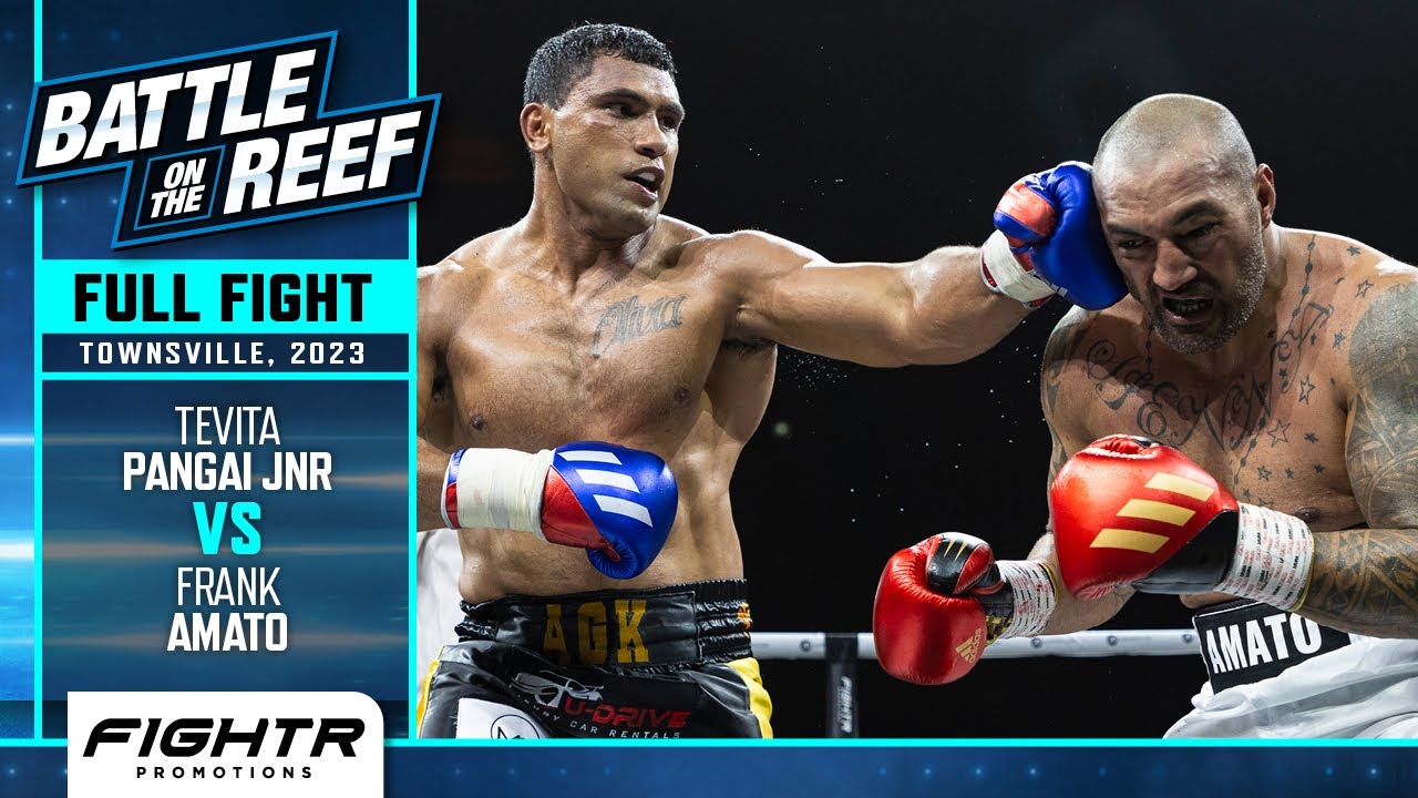 🥊 ABSOLUTE WAR! 💥 Tevita Pangai Jnr vs Frank Amato | FULL FIGHT | Battle on the Reef