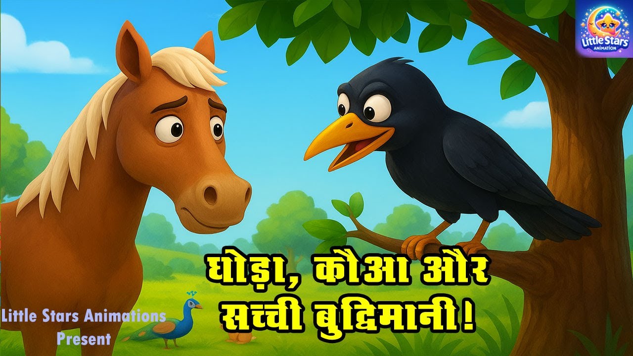 कौआ, घोड़ा और सच्ची बुद्धिमानी | नई पंचतंत्र की कहानी | Panchatantra Kahani in Hindi