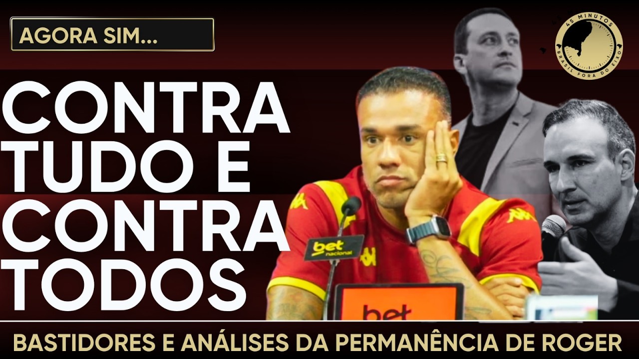 POR QUE ROGER NÃO CAIU? ANÁLISES E BASTIDORES DA DECISÃO DO SPORT EM DAR MAIS UMA CHANCE AO TÉCNICO