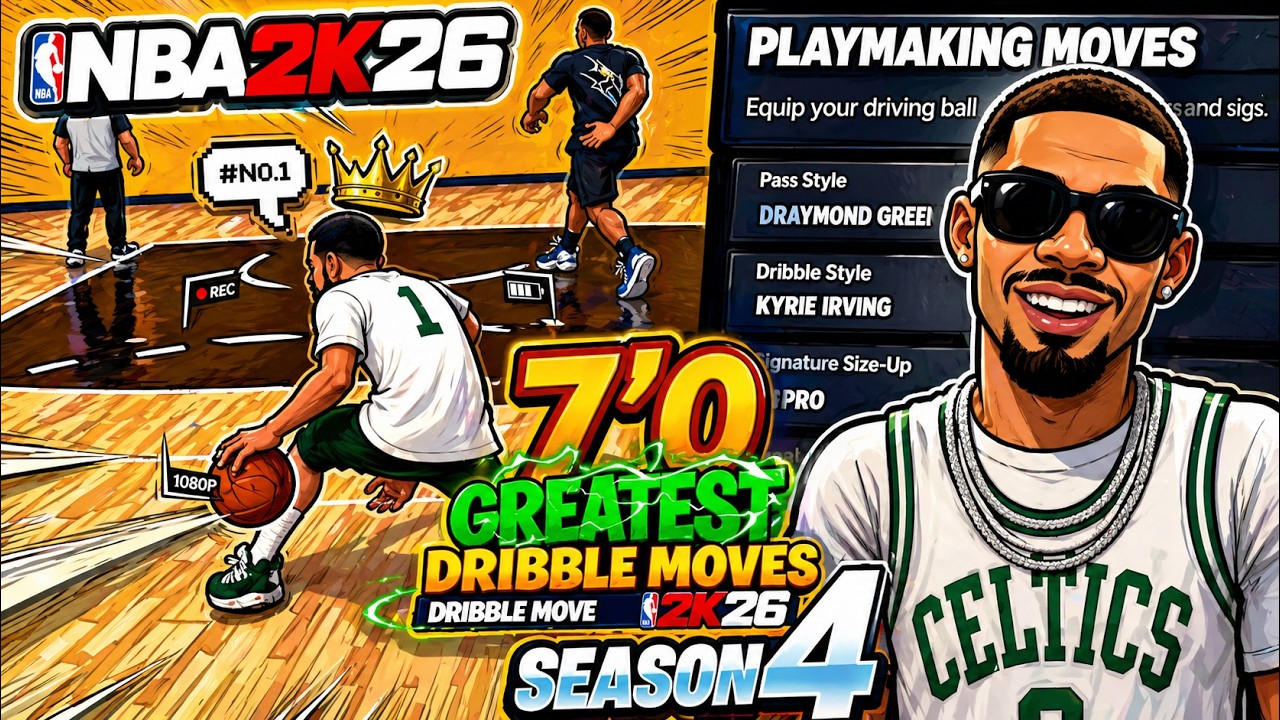 🟢4 СЕЗОН🟢Движения в посте/Дриблинг #2k26