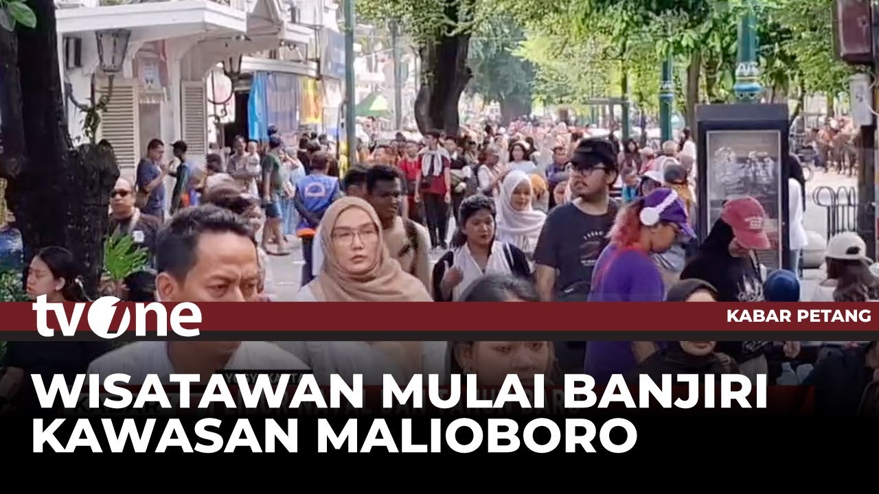 Wisatawan Mulai Padati Kawasan Malioboro Yogyakarta | Kabar Petang