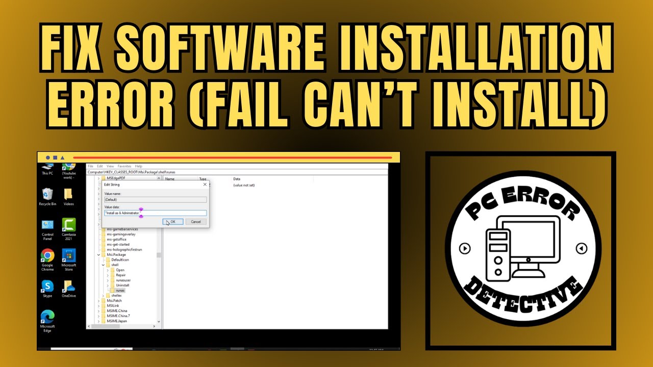 Как исправить ошибку установки программного обеспечения (Fail Can&rsquo;t Install) в Windows 10