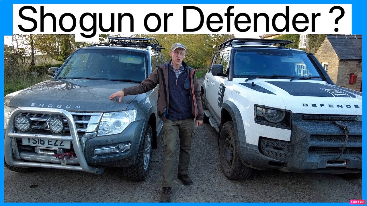 Mitsubishi Pajero Shogun или новый Land Rover Defender — сравниваем эти два великолепных внедорож...