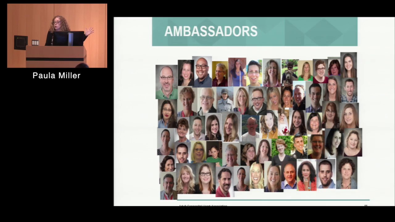 Partnering with the Adult Congenital Heart Association (Paula Miller)