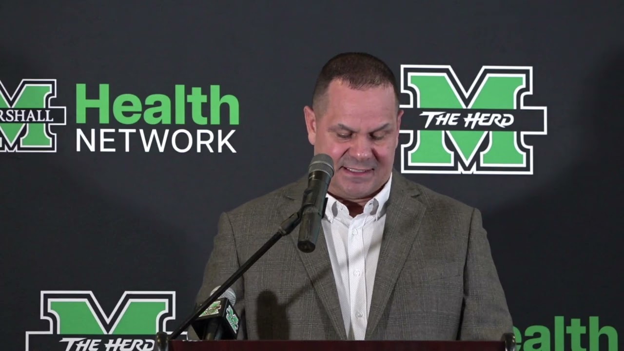 Marshall Football: 2025 National Signing Day Press Conference with Head Coach Tony Gibson