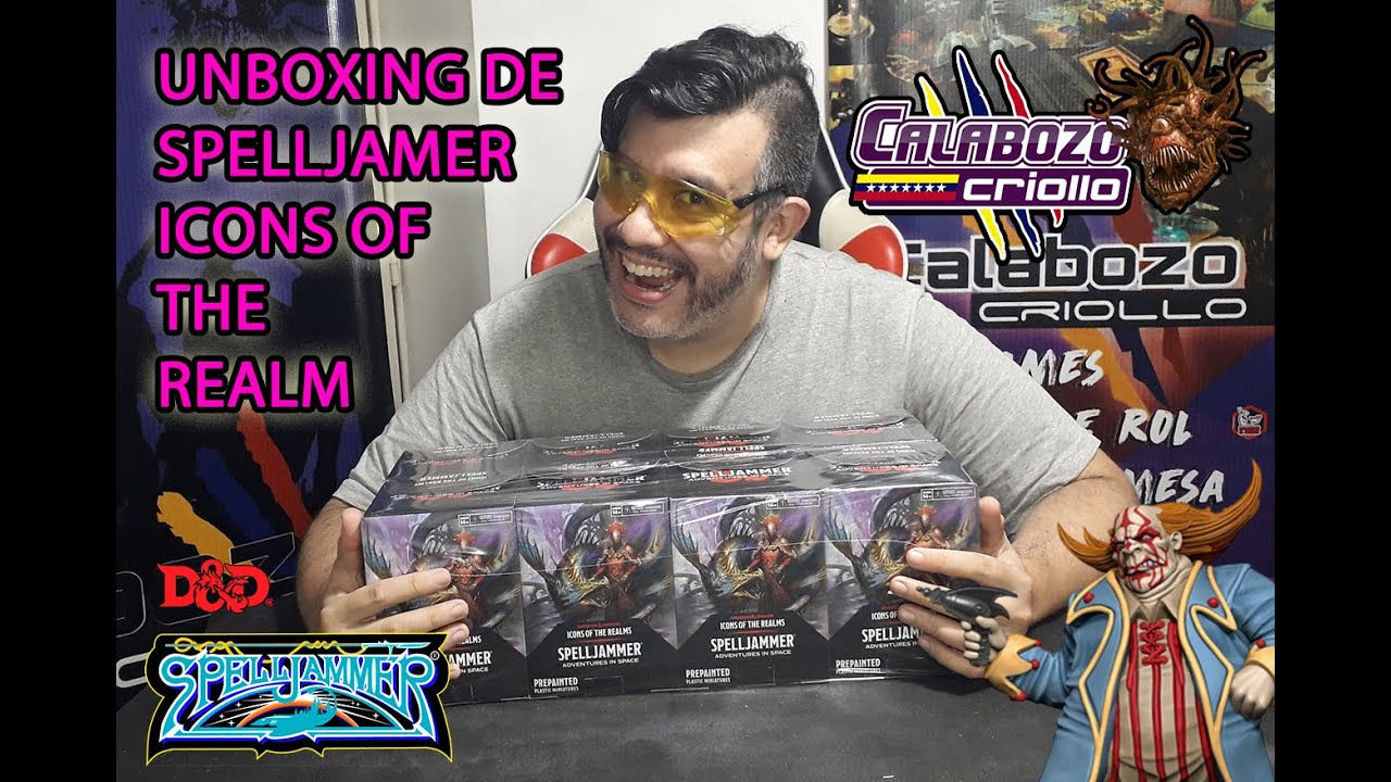 ✨🪐Unboxing de SPELLJAMMER Icons of The Realms🚀🌌